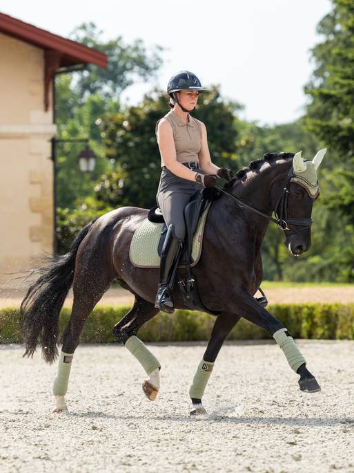 LeMieux Classique Suede Square dressurunderlag