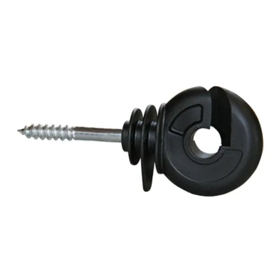 Ringisolator med træskrue, 100 stk