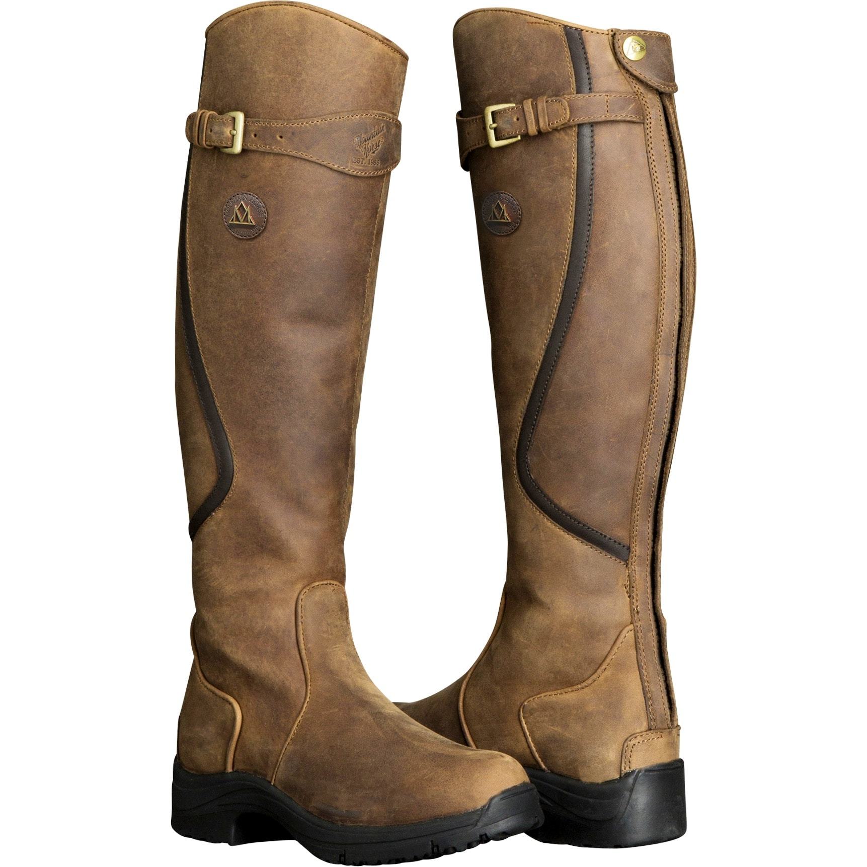 Mountain Horse Bottes Snowy River High Rider pour Femme - Marron -, Brown, 36 1/3 EU