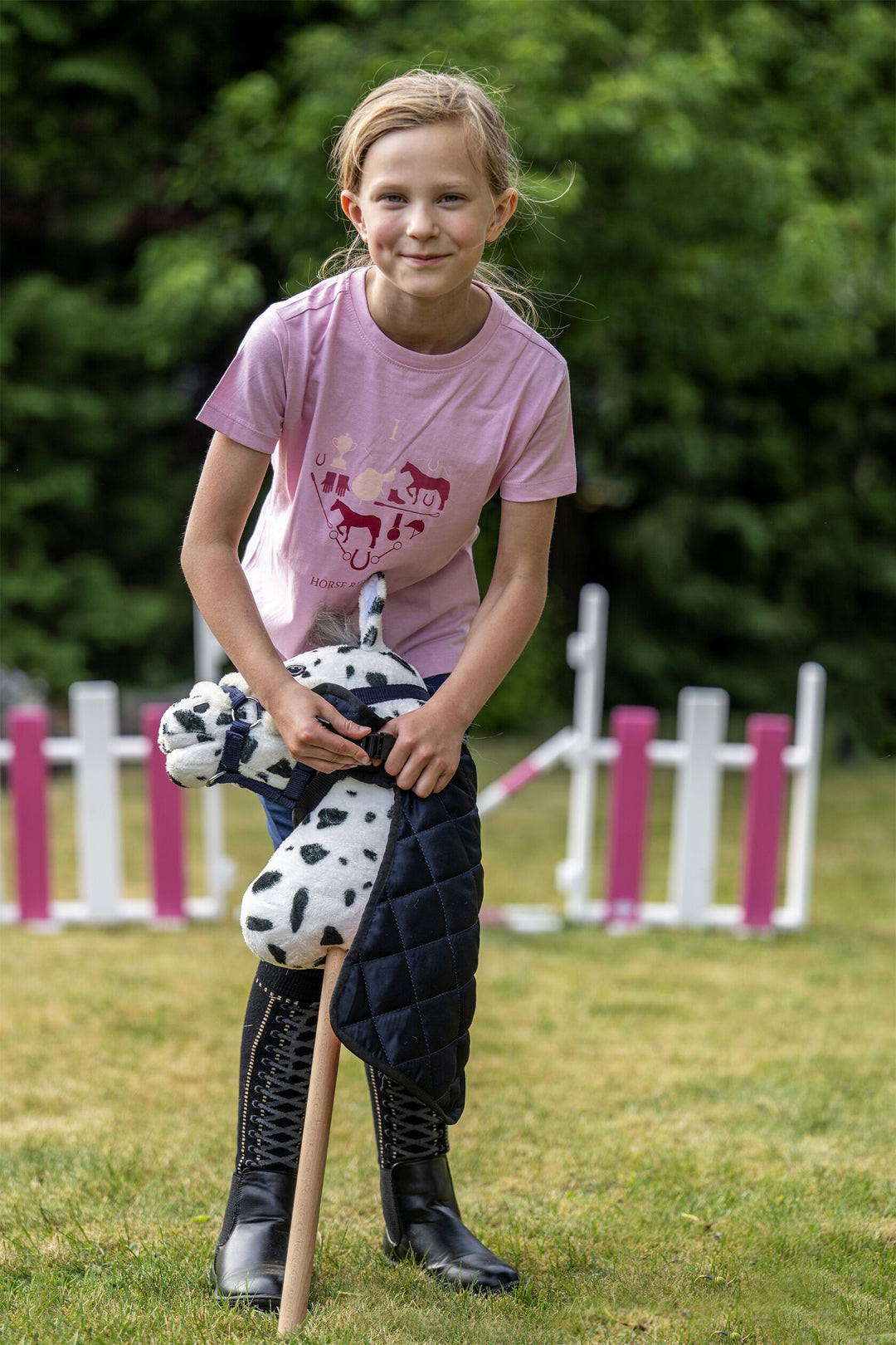 HKM Derby Hobby Horse dækken