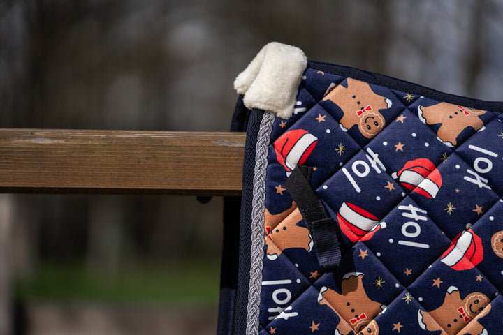 HKM X-Mas sadelunderlag