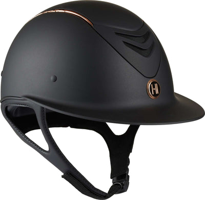 One K Defender Avance Matt Rosegold Pipe ridehjelm med bred skygge