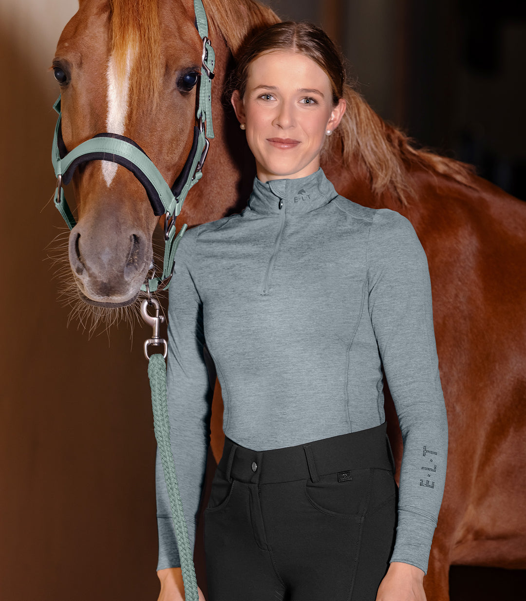 ELT Milano Zip teknisk bluse