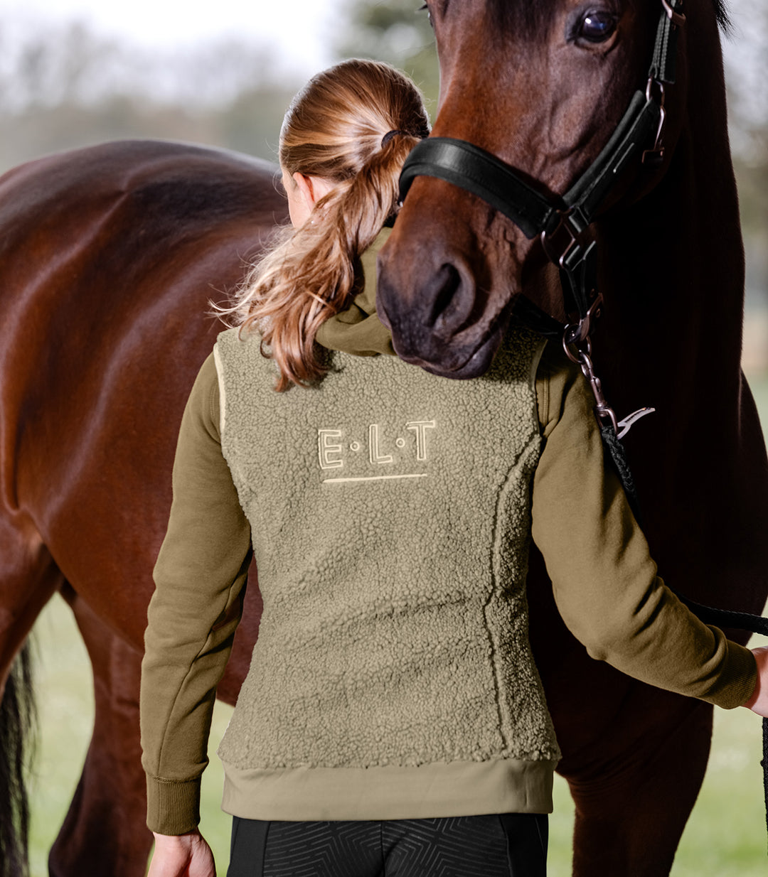 ELT Rotterdam teddy fleecevest
