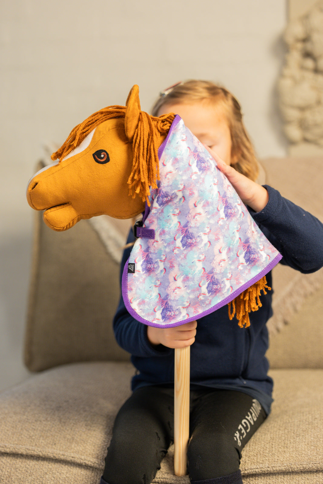 My Hobby Horse Unicorn fleecedækken