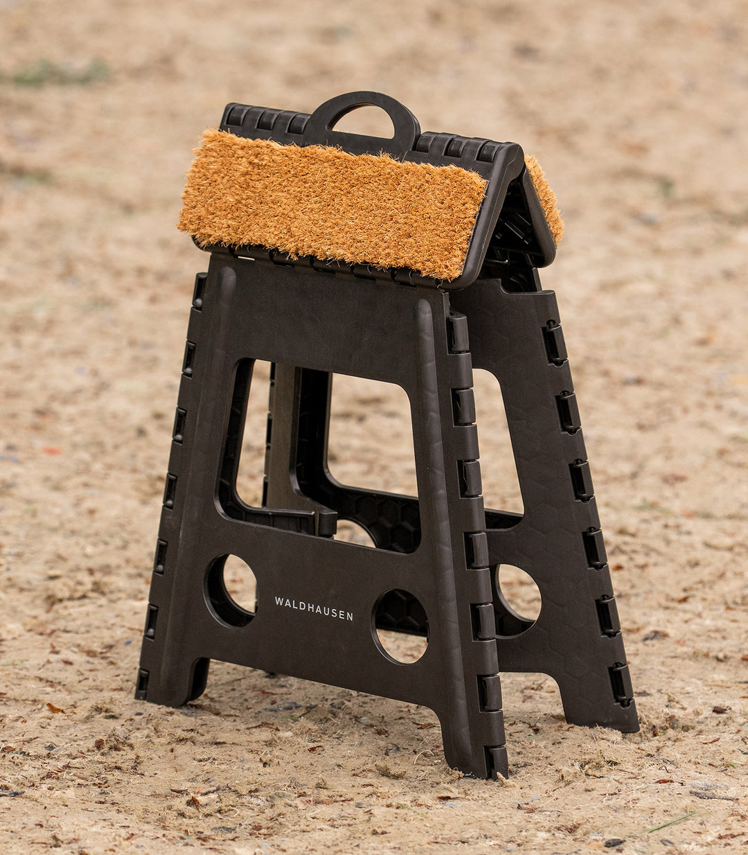 Waldhausen foldbar skammel med kokosmåtte