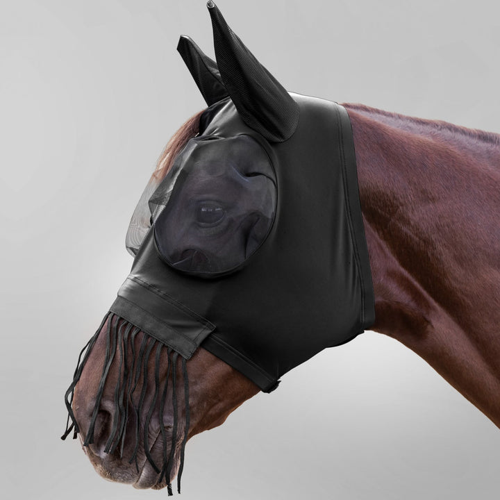 Waldhausen fluemaske med frynser
