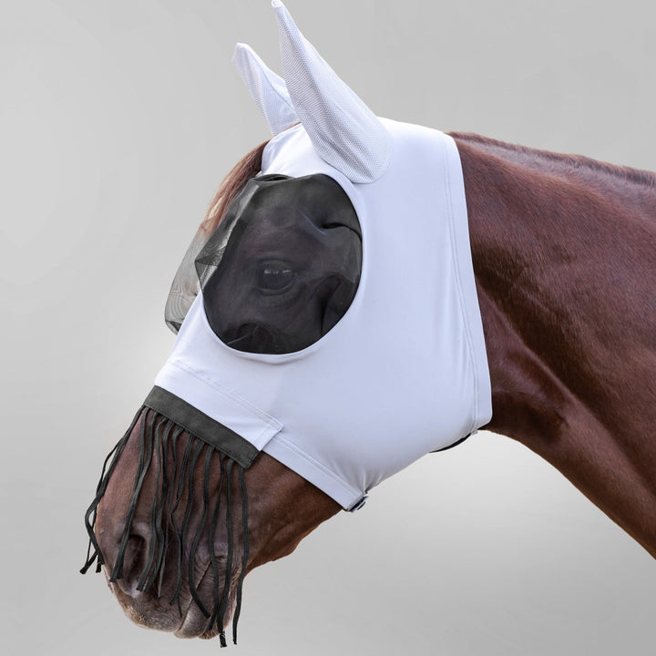 Waldhausen fluemaske med frynser