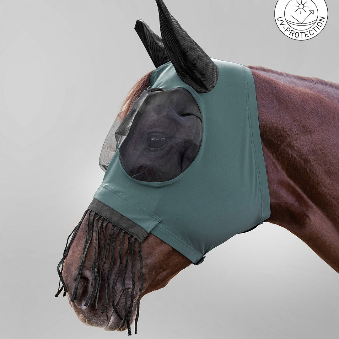 Waldhausen fluemaske med frynser