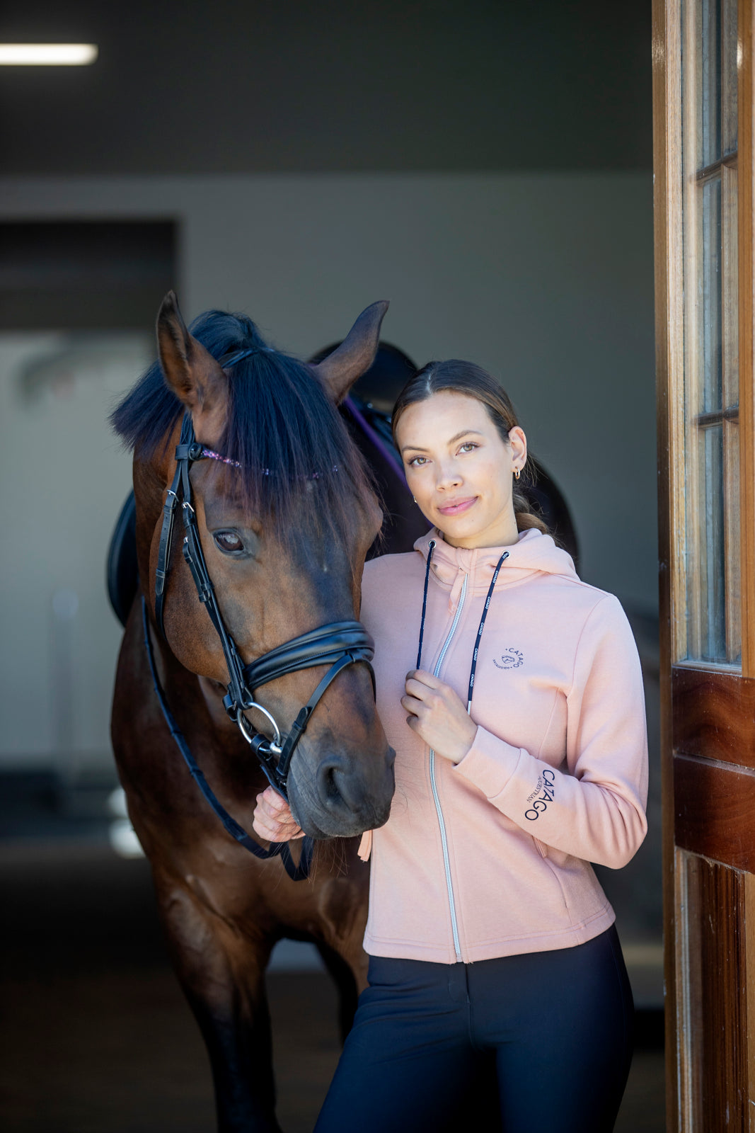Catago Natalie Hoodie med lynlås