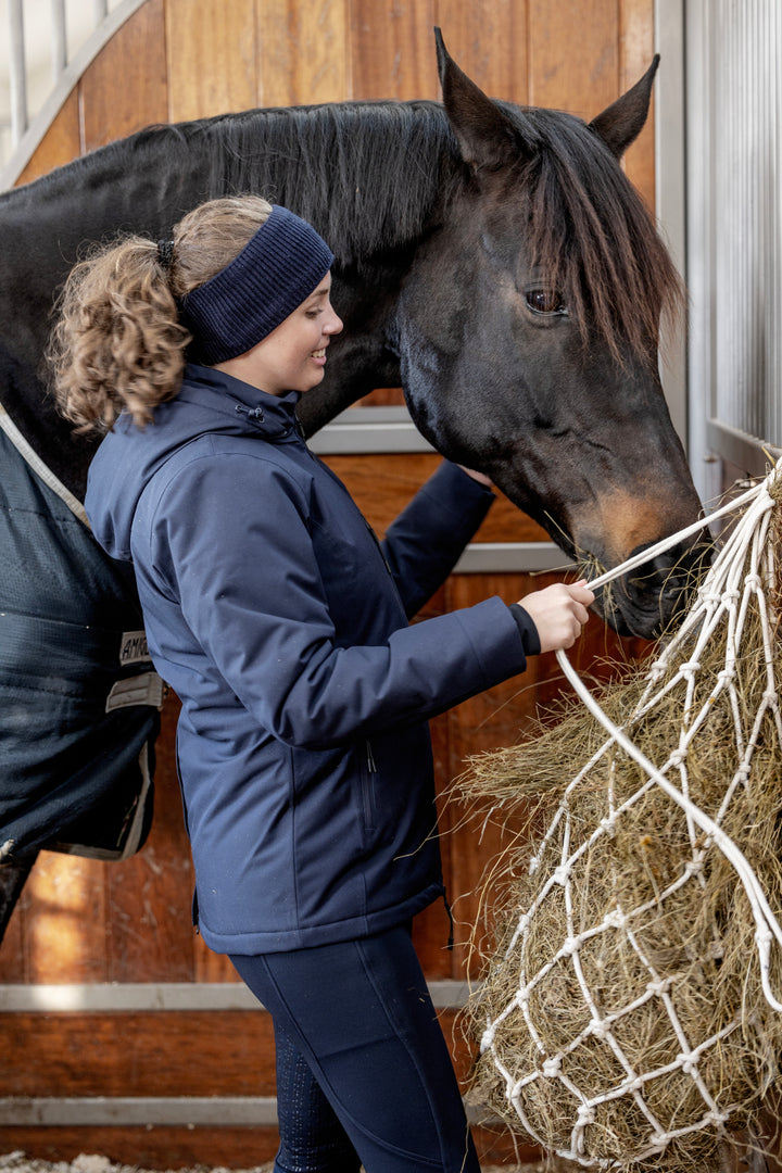 HorseGuard Slowfeeder hønet i bomuld