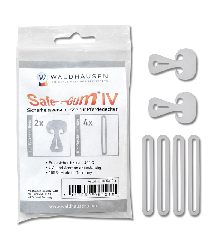 Waldhausen Safe-Gum 6 stk mixsæt