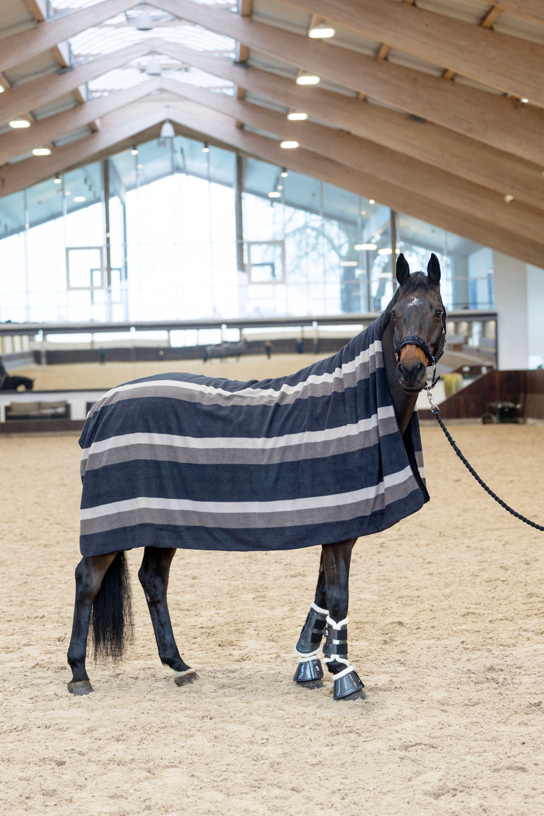 HorseGuard Squared tykt fleecetæppe