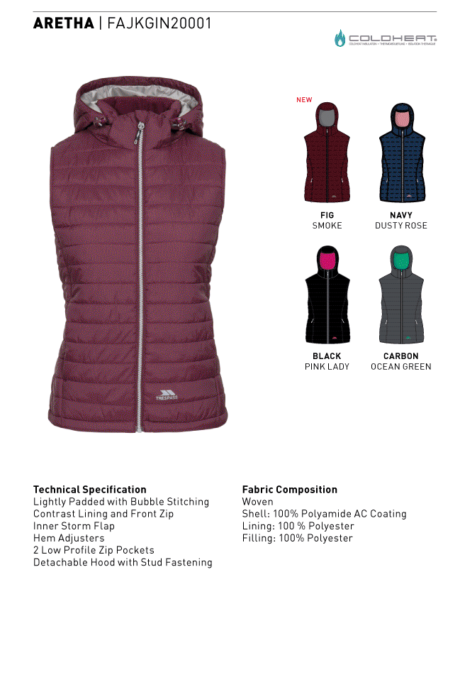 Trespass Aretha Vest