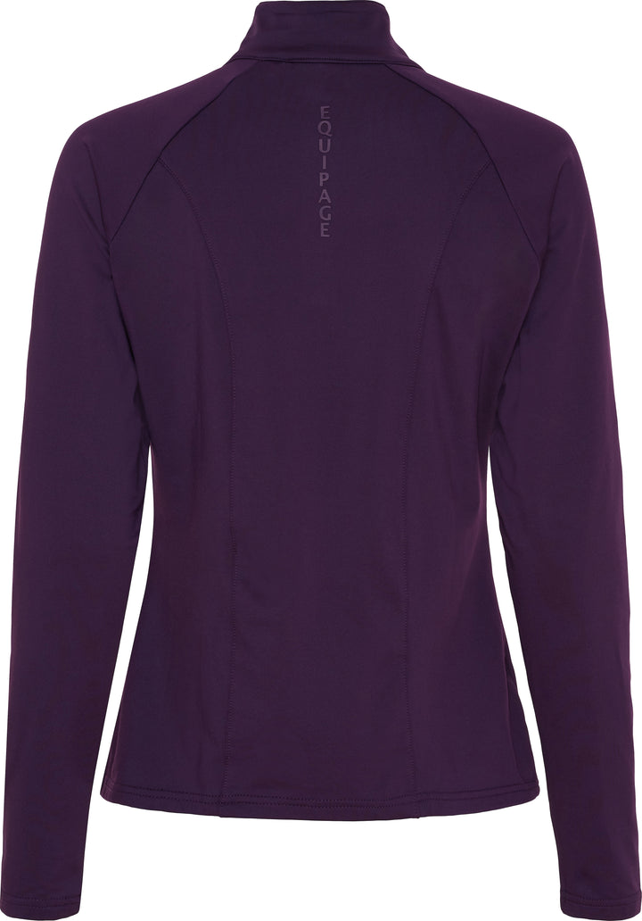 Equipage Redmond JR LS half-zip shirt