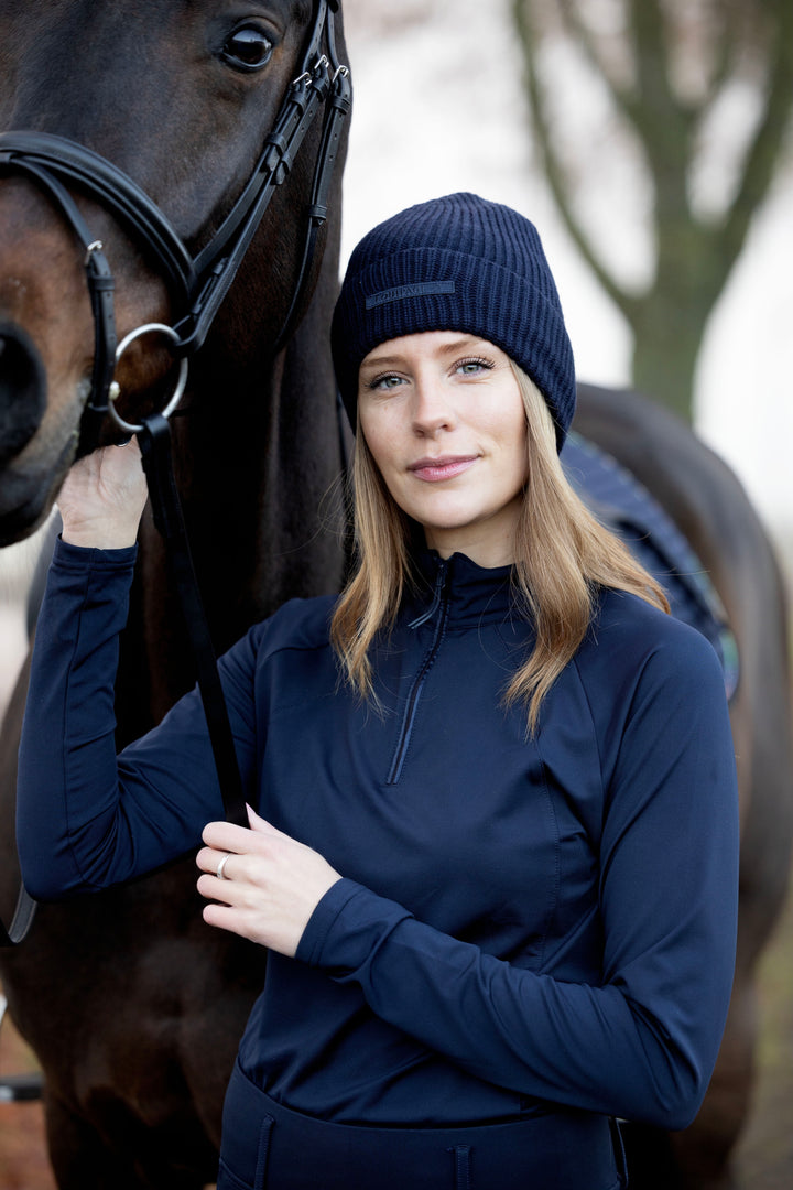 Equipage Redmond LS half-zip shirt