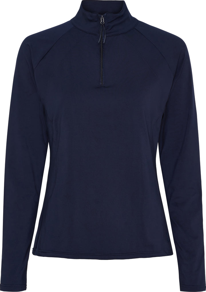 Equipage Redmond JR LS half-zip shirt