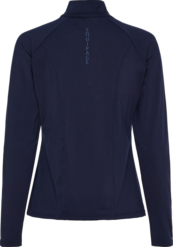 Equipage Redmond JR LS half-zip shirt