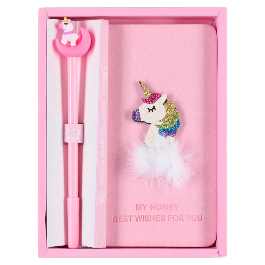 Equipage Unicorn notesbog med pen