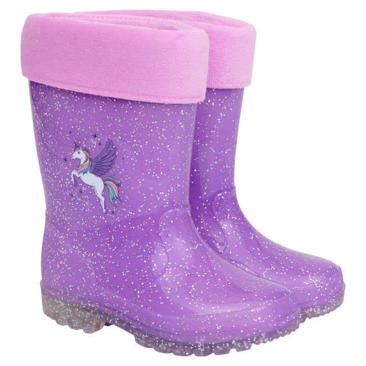 Equipage Light Glitter gummistøvle