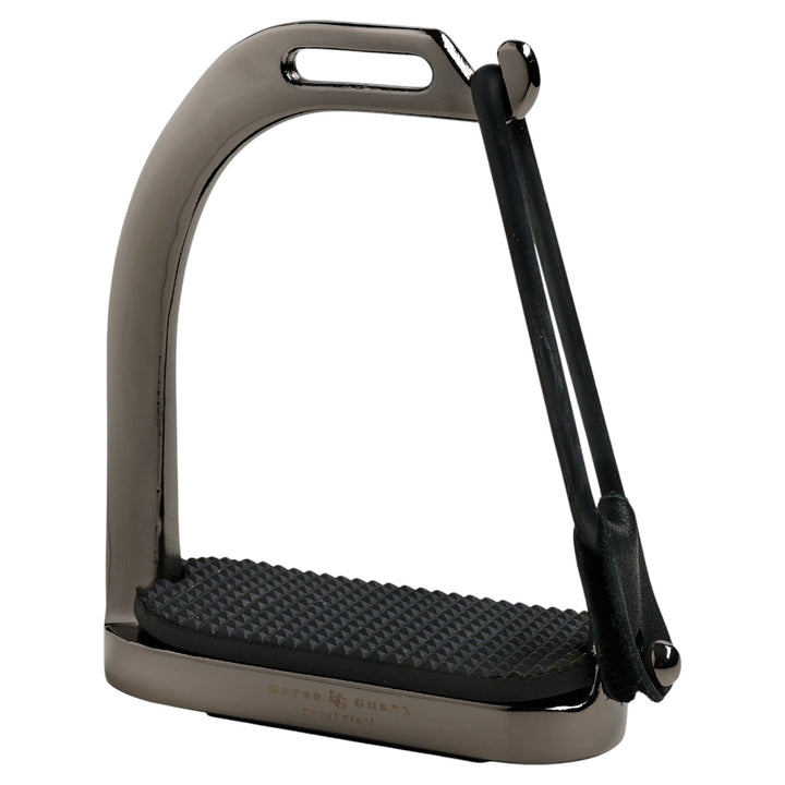 HorseGuard Gunmetal sikkerhedsstigbøjler