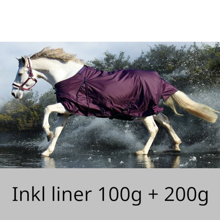 RD EquiComfort V Turnout dækken inklusiv liner 100g + 200g