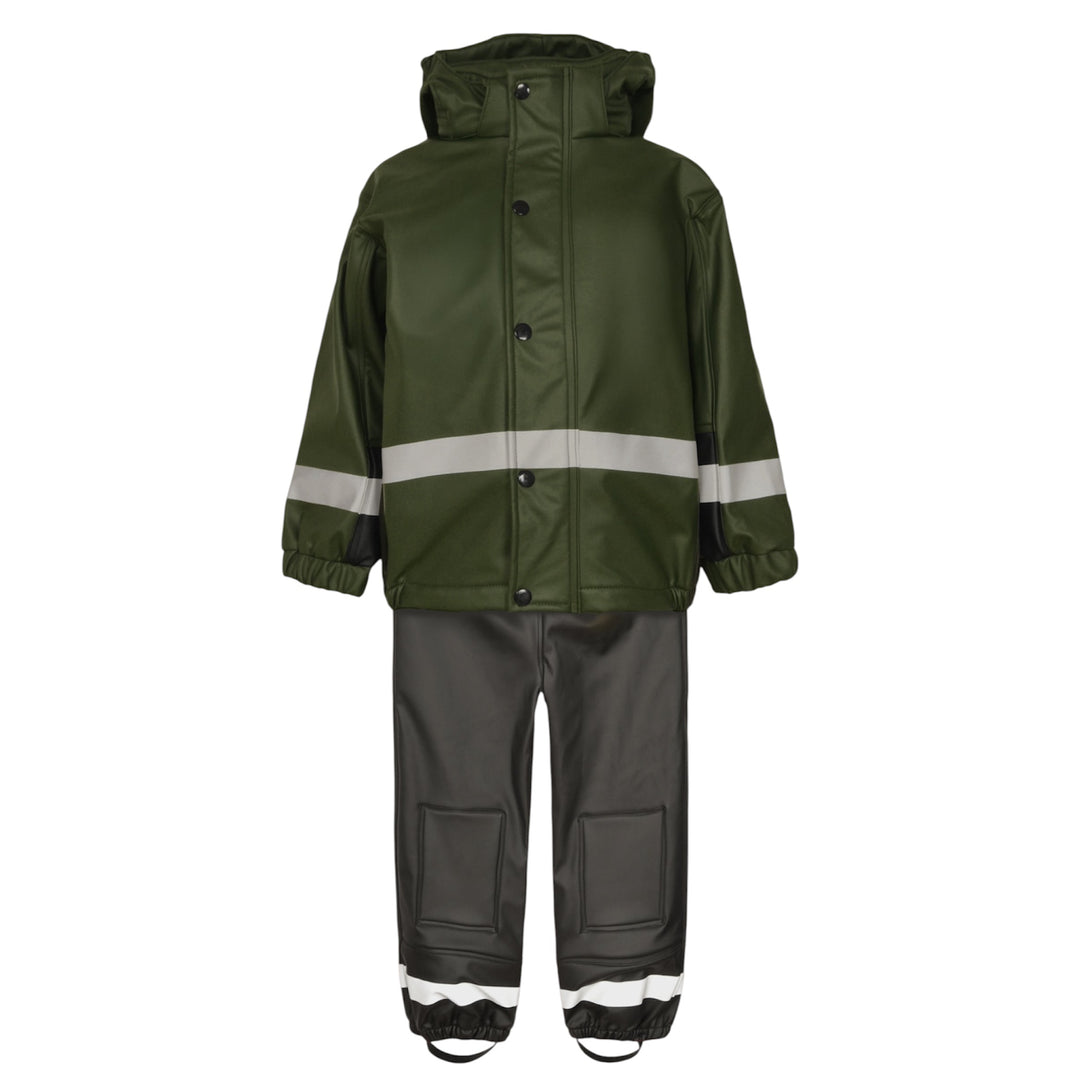Lyngsøe Rainwear regnsæt med fleeceforing
