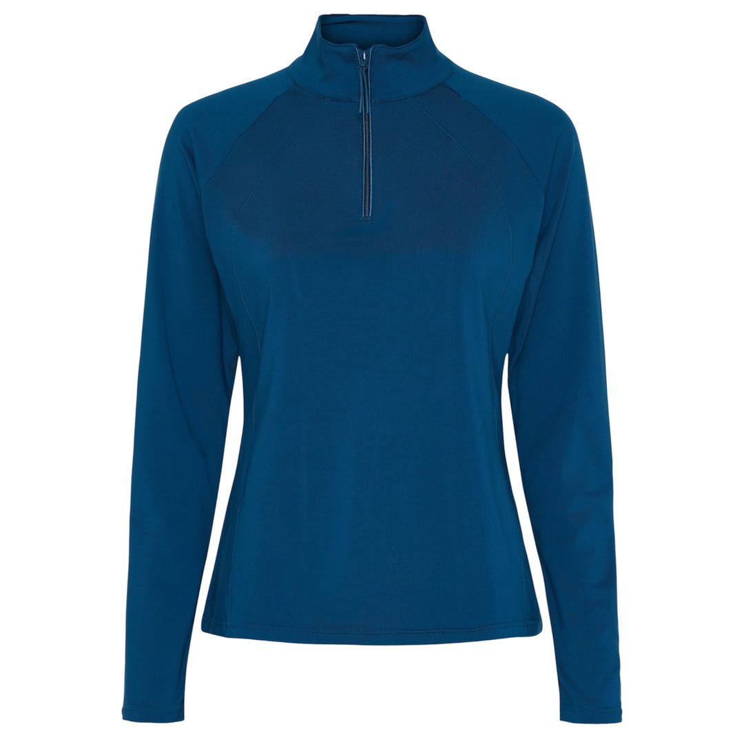 Equipage Redmond JR LS half-zip shirt