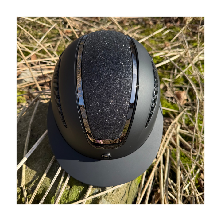 Equipage Guardian ridehjelm med glitter top