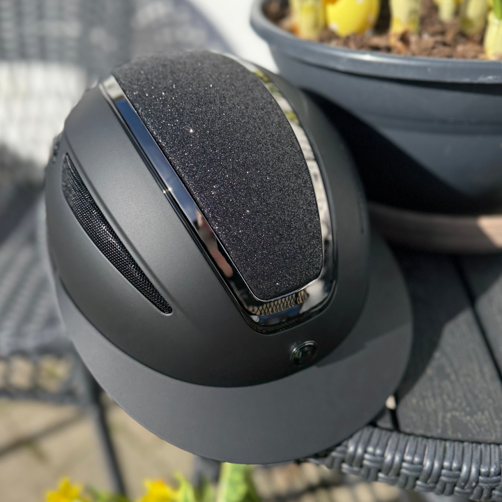 Equipage Guardian ridehjelm med glitter top