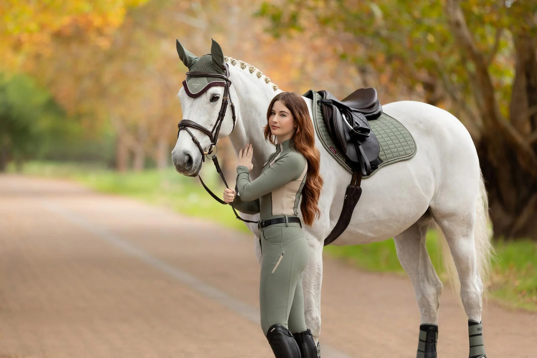 LeMieux Classique Suede Square CC underlag