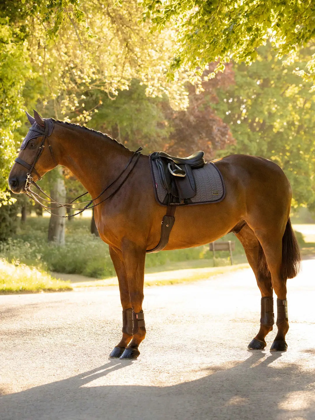 LeMieux Heritage Herringbone dressurunderlag