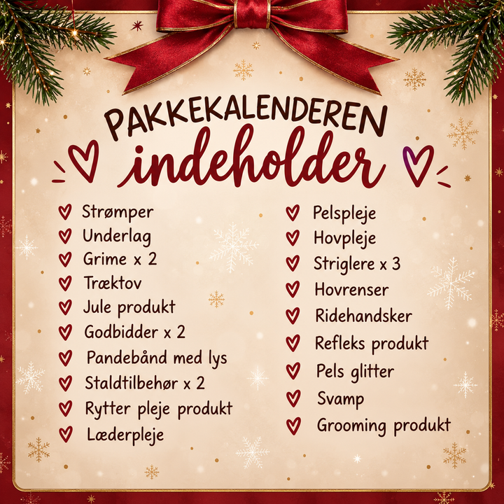 Pakkekalender 24 stk. Teen/Voksen- Den gode