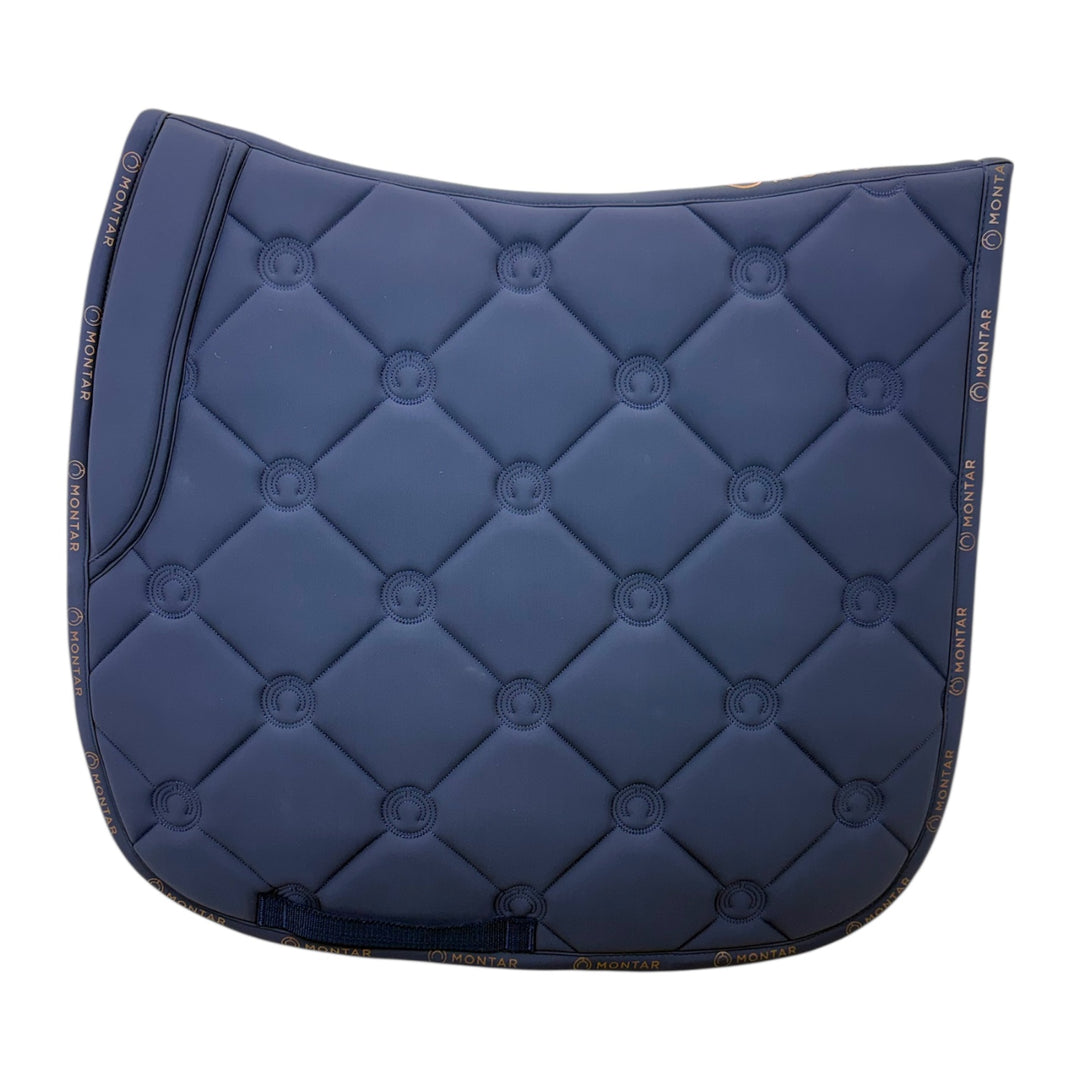 Montar dressurunderlag med pude