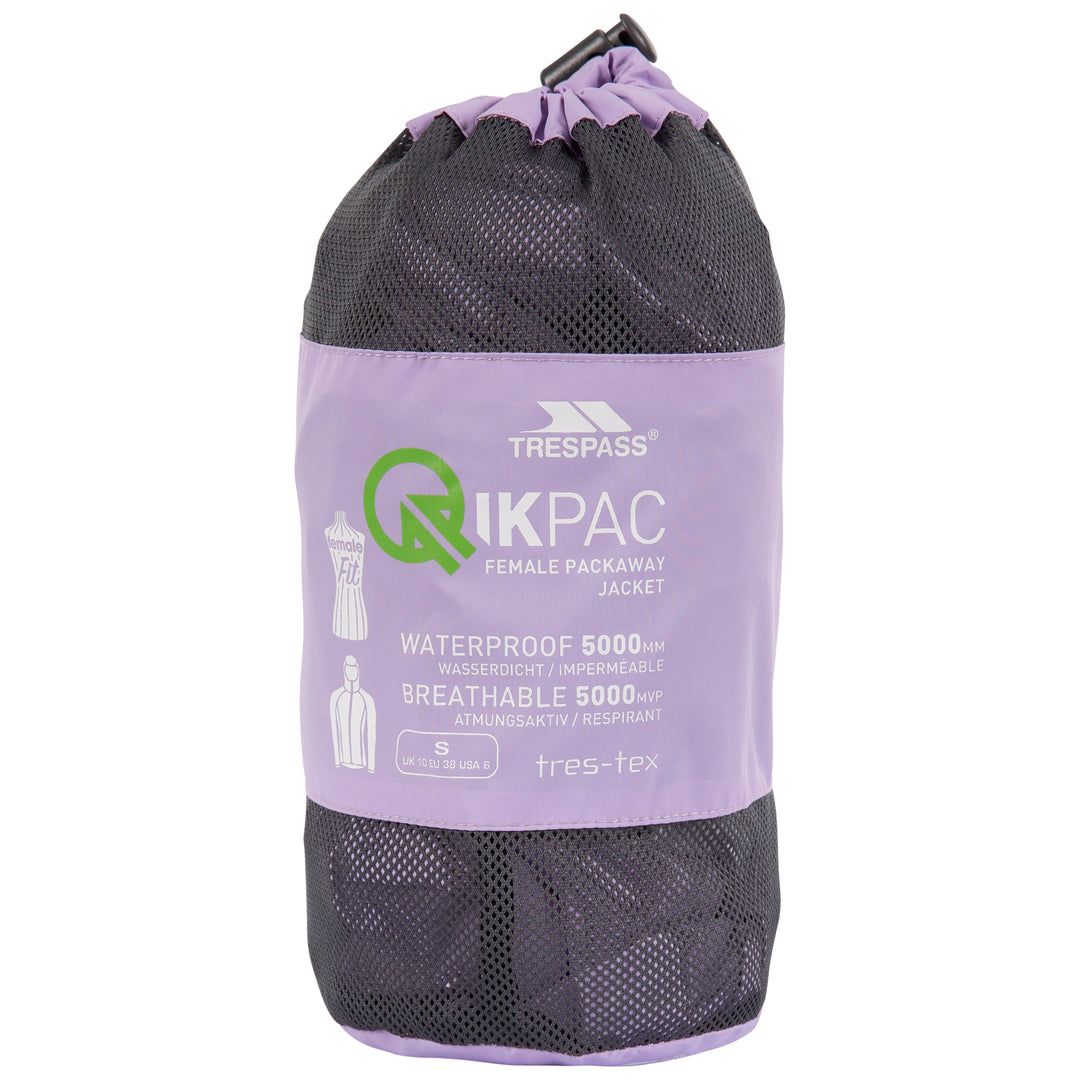Trespass Qikpac regnjakke