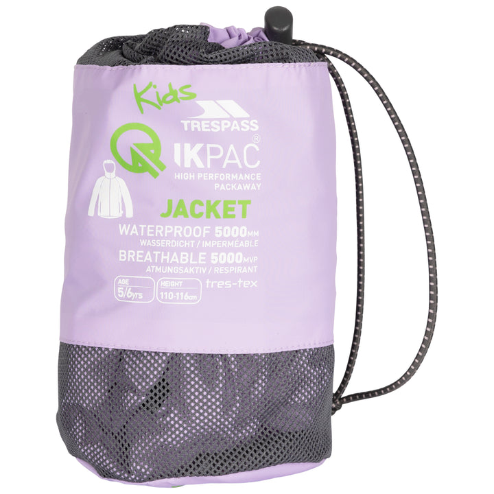 Trespass Qikpac Jakke Junior