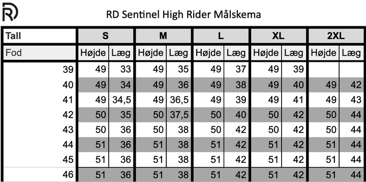 RD Sentinel High Rider Tall Ridestøvle