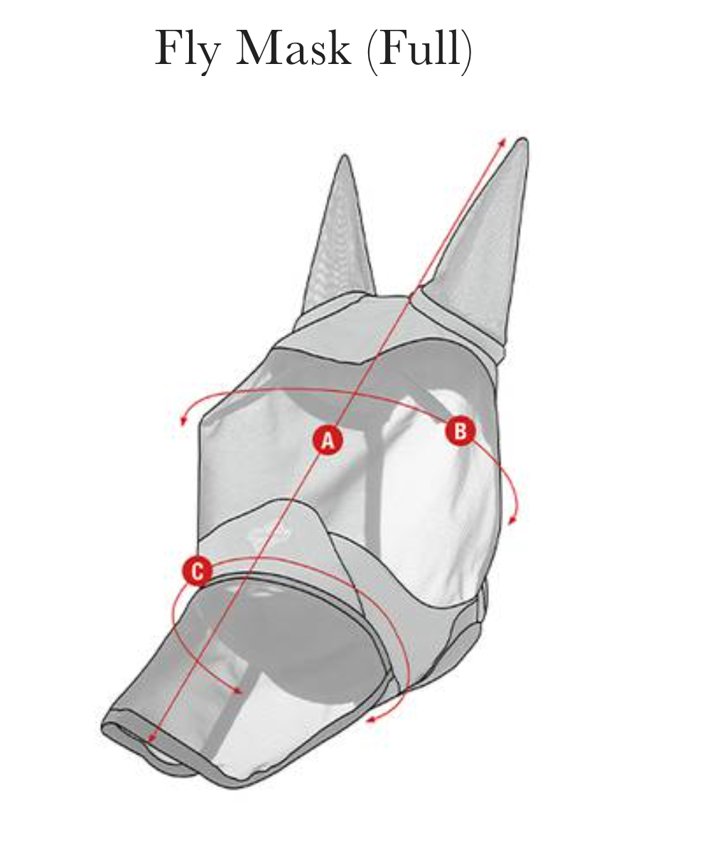 LeMieux Visor-Tek fluemaske med mule