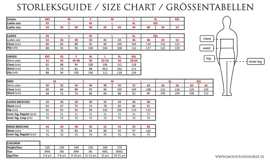 Mountain Horse Edward Mens ridebukser