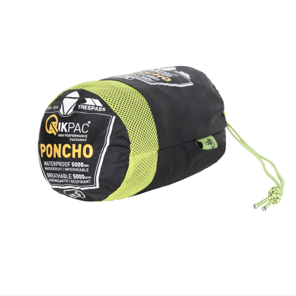 Trespass Qikpac regn poncho