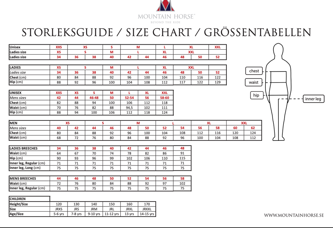 Mountain Horse Royal Grace overgangsjakke