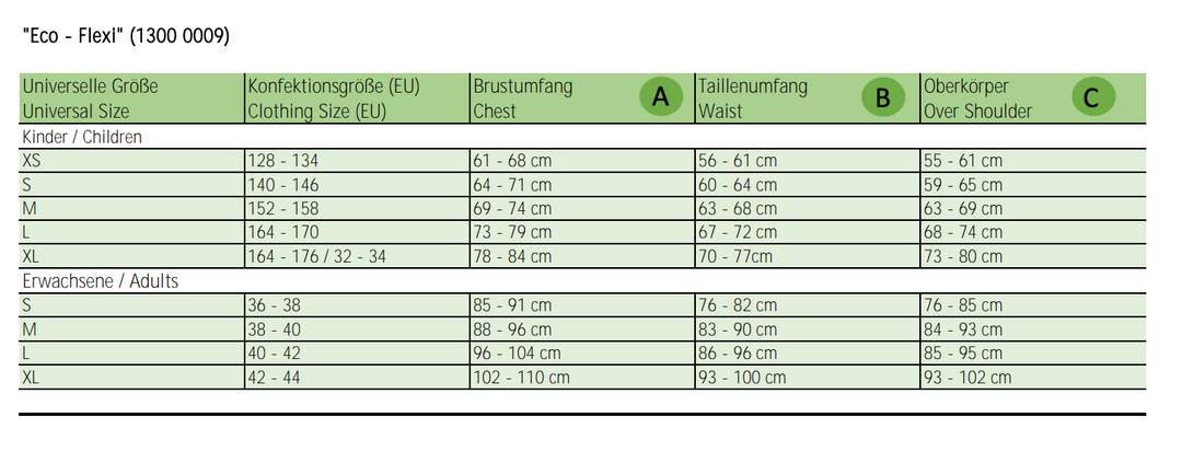 USG Eco Flexi Panel sikkerhedsvest- Junior