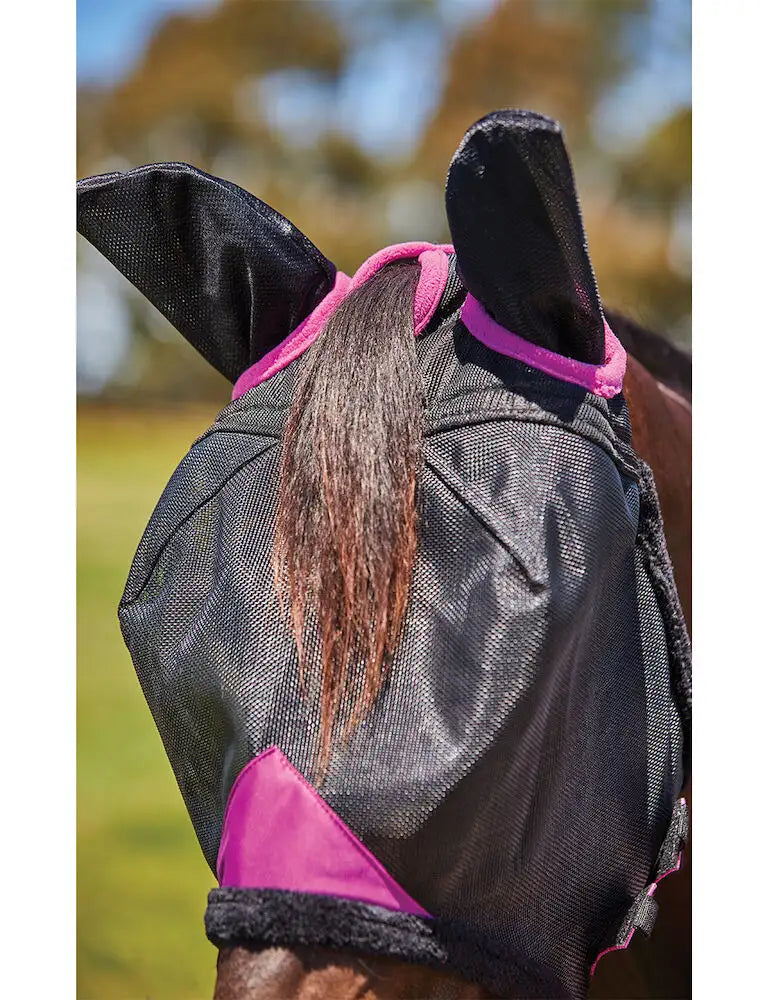 WeatherBeeta Comfitec DELUXE Durable Mesh Fluemaske med ører