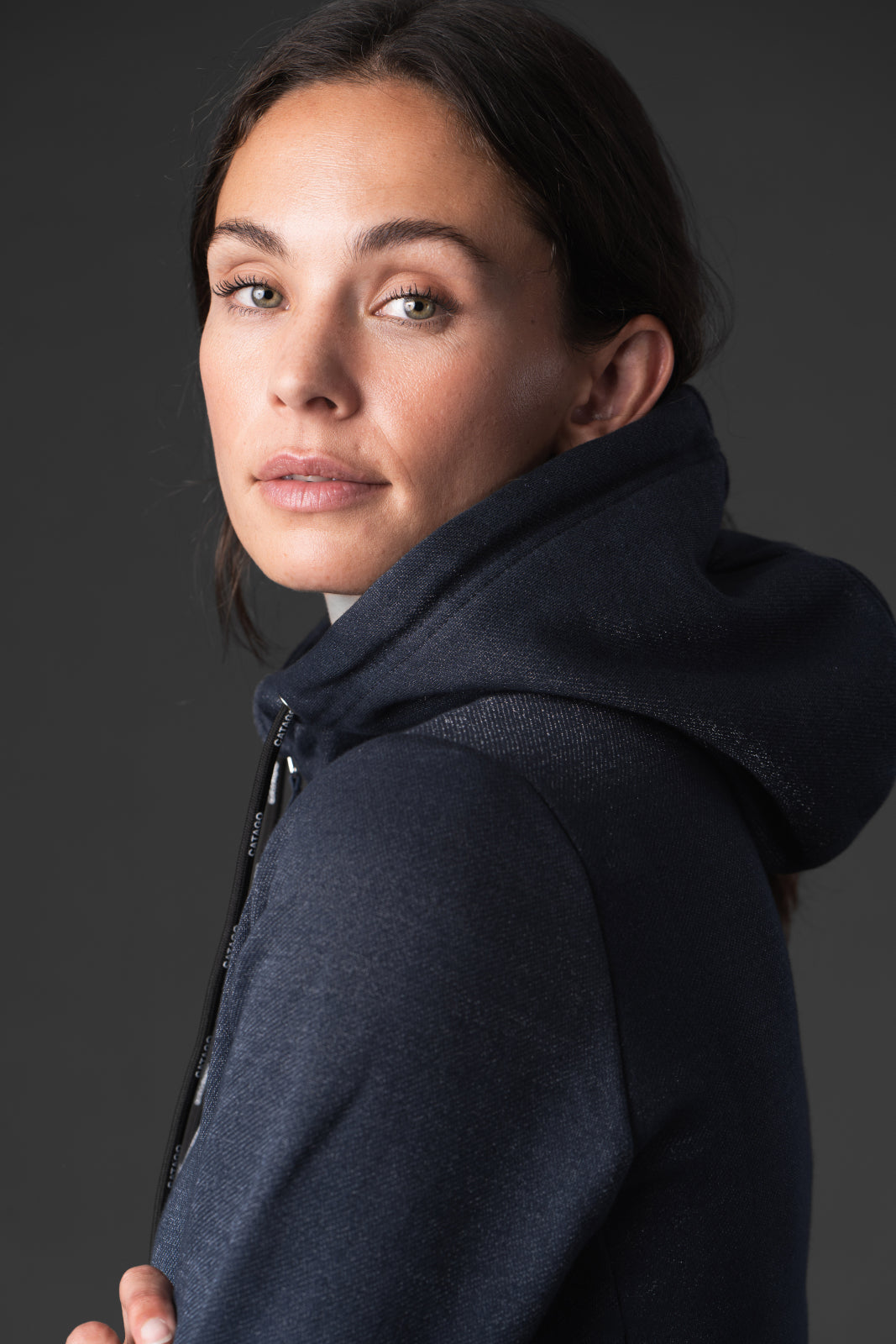Catago Natalie Hoodie med lynlås