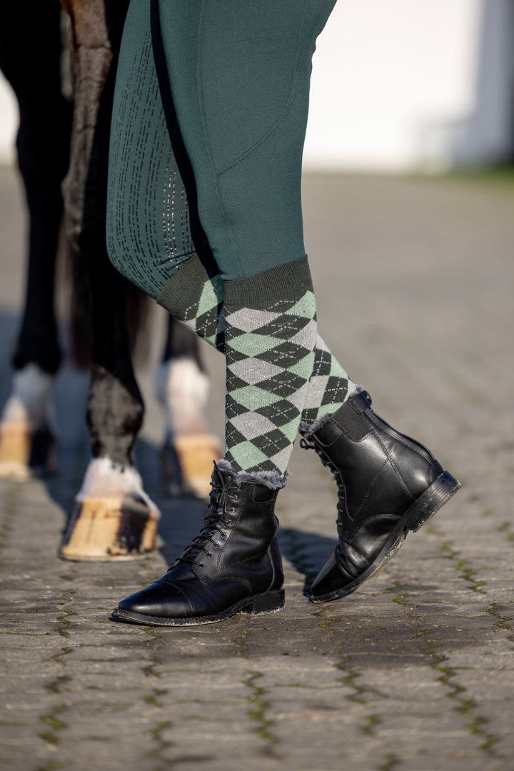 Equipage Lax lang ridestrømpe