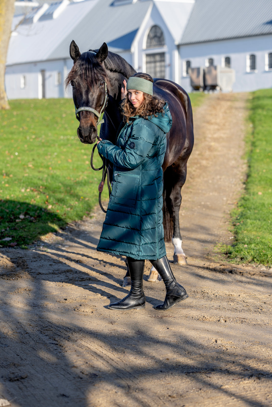 HorseGuard Malva grime med tekst