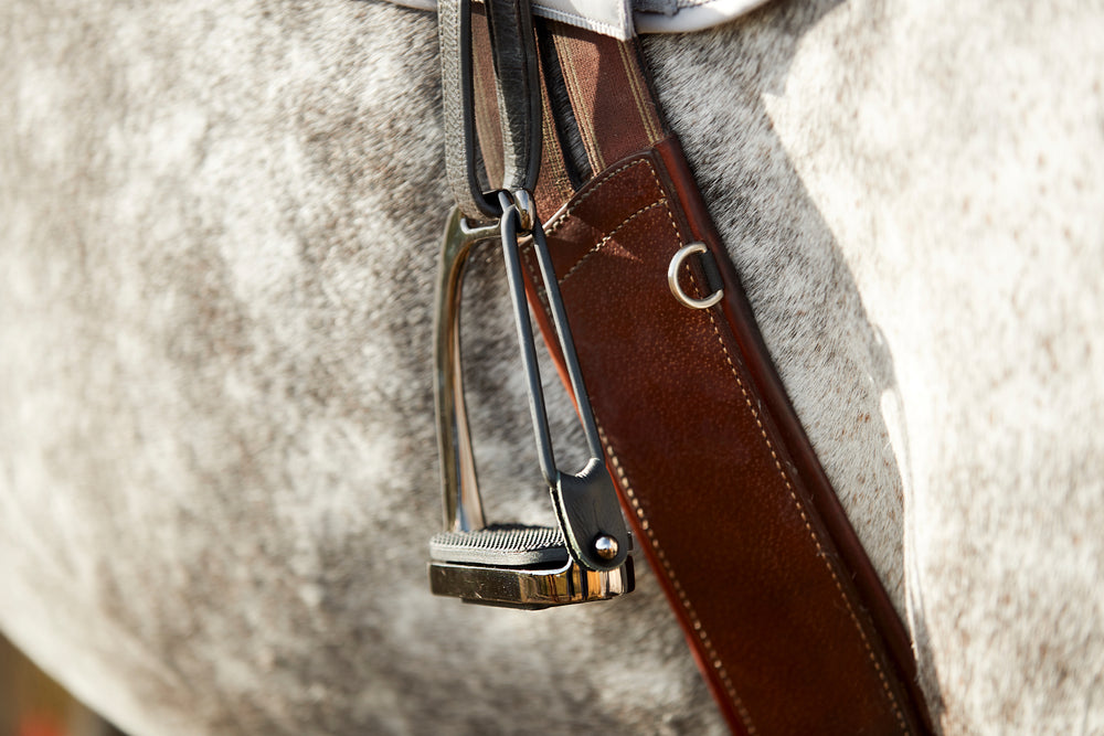 HorseGuard Gunmetal sikkerhedsstigbøjler