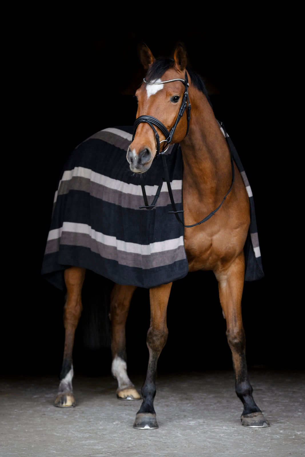 HorseGuard Squared tykt fleecetæppe