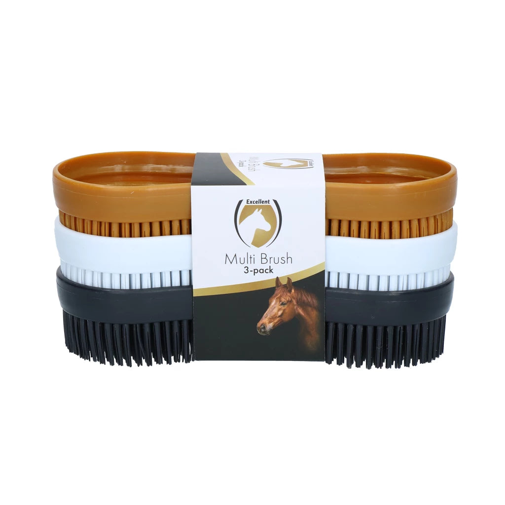 Excellent Multi Brush- 3 stk