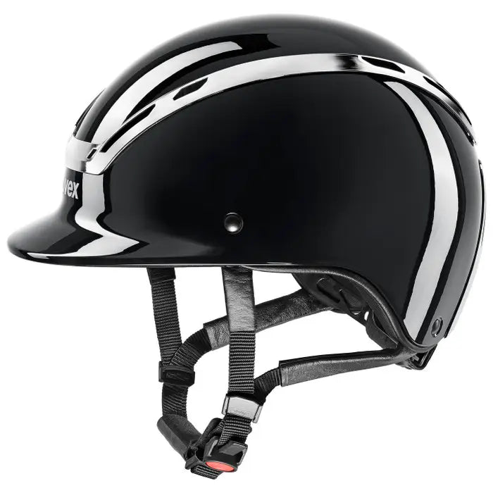 Uvex Exxeed Shiny Chrome ridehjelm